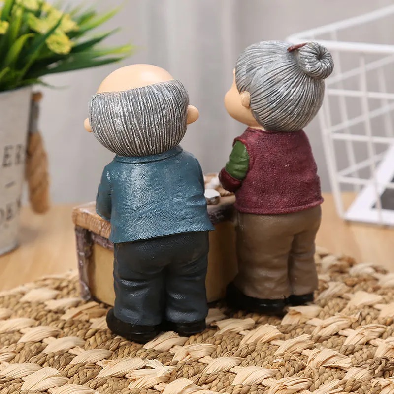 Modern ornament creative home decor candy lovers couple ornaments for office living room table gift