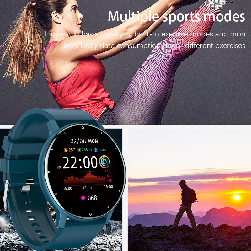 Smart watch heart rate multifunctional sport waterproof waterproof women male watch smartwatch