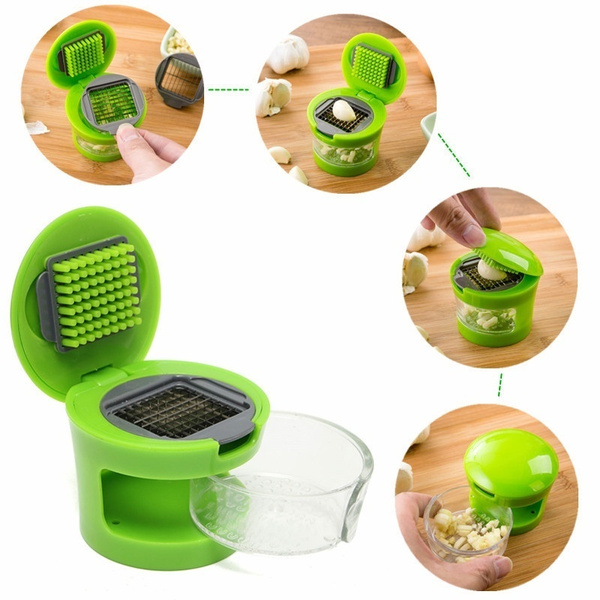 Home Kitchen Tool Kit Press Garlic Chopper Slicer Hand Presser Garlic Grinder Kitchen Supplies