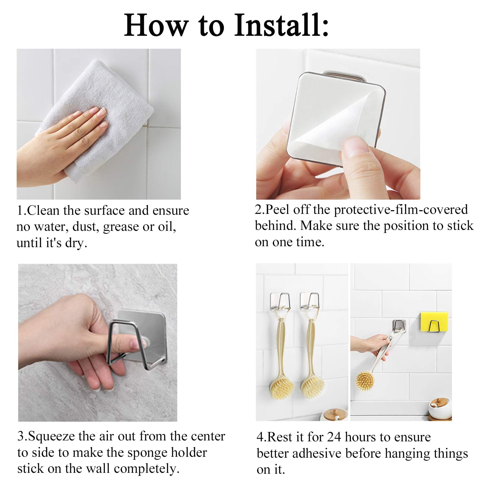 Kitchen shelf sink box stainless steel rust-proof and waterproof, quick-drying kitchen shelf