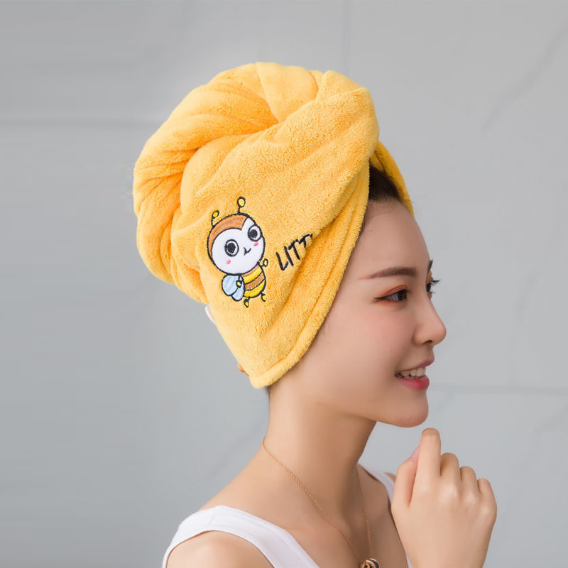Women Towel Bath Towels for Adults Home Towels Bathroom Serviette De Douche Turban for Drying Hair