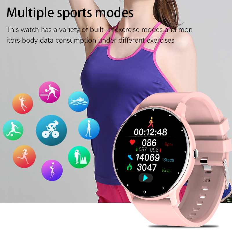 Smart watch heart rate multifunctional sport waterproof waterproof women male watch smartwatch