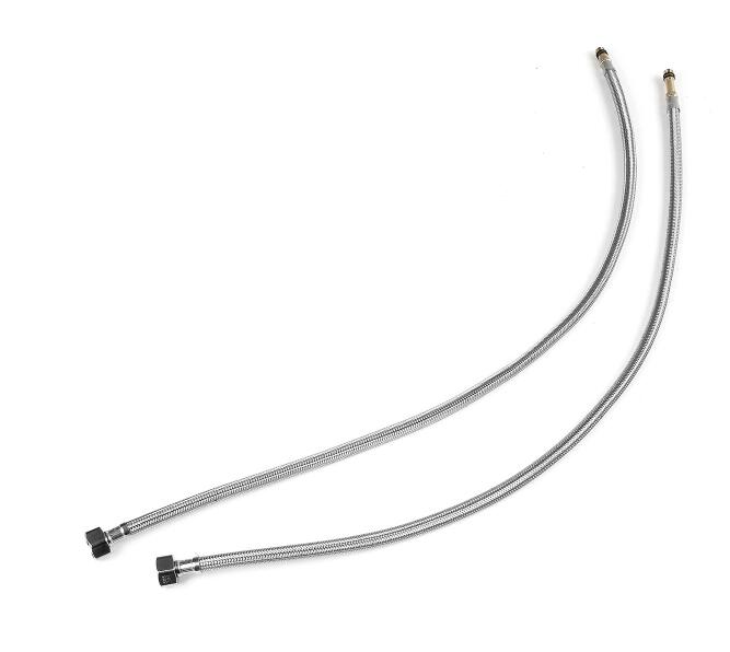 2pcs 80cm Pull-out Hose Inlet Pipe For Pull Out 360° Rotate Spout Spray Sink Basin Faucet