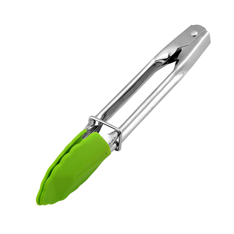 Silicone BBQ String, Non-Stick Kitchen Tong, Grilling, Kitchen Tong with Hinged Lock, 1 Piece