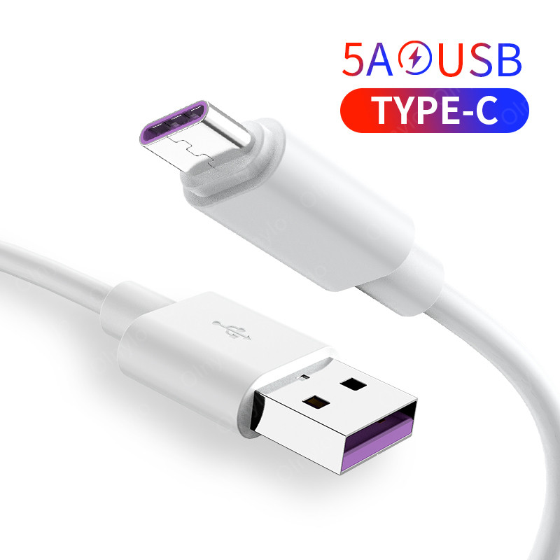 5a type c usb charger cable, for huawei samsung note 9, quick charge cable 3.0, 4.0, 3m