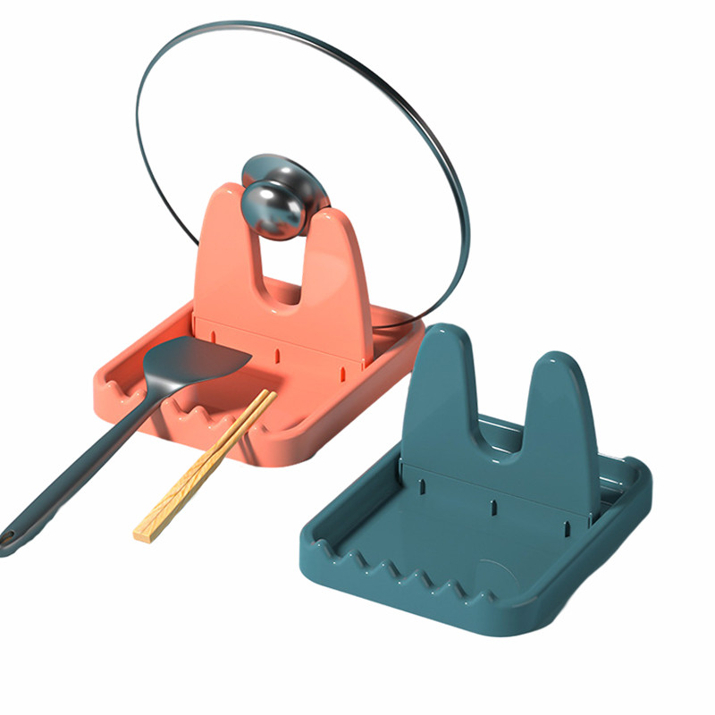 Foldable Spoon Stand, Kitchen Organizer for Fork and Spatula, Pot Rack, Shelf, Cutlery Storage