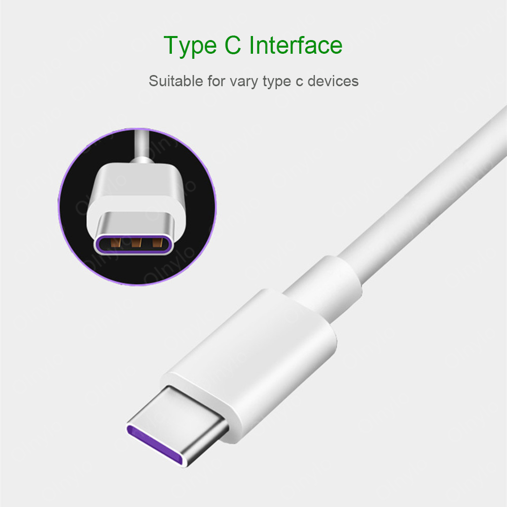 5a type c usb charger cable, for huawei samsung note 9, quick charge cable 3.0, 4.0, 3m