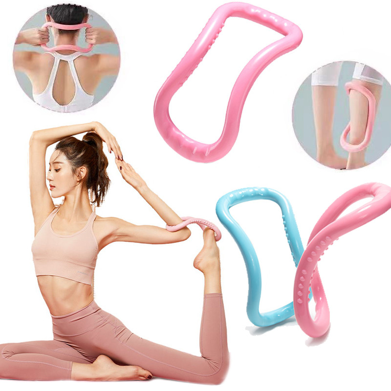Yoga ring pilates yoga circle equipment muscle trainer workout fitness circle resistance training