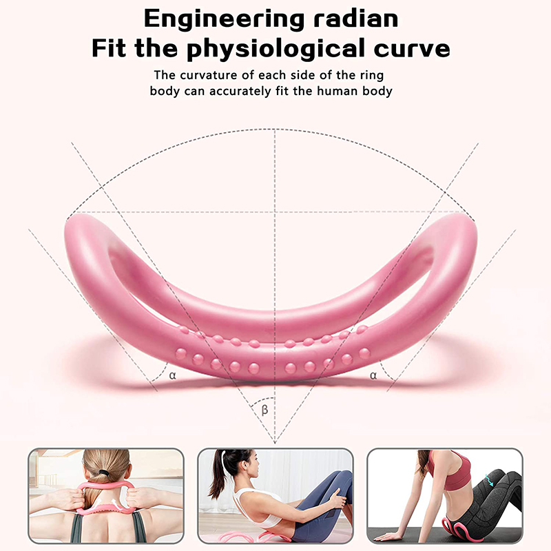 Yoga ring pilates yoga circle equipment muscle trainer workout fitness circle resistance training