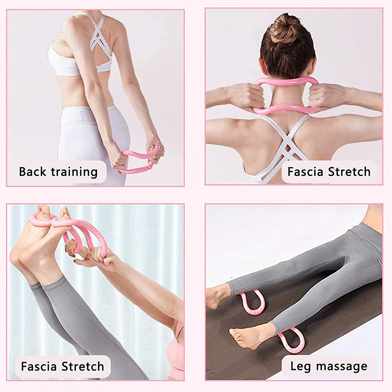 Yoga ring pilates yoga circle equipment muscle trainer workout fitness circle resistance training