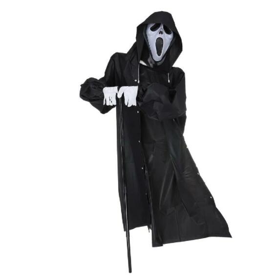 Scarecrow Screaming Ghost Halloween Scary Hanging Ghostface Scarecrow Grim Reaper Nightmare Witch