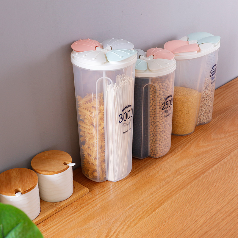 Kitchen Food Container Storage Box For Dry Food Rice Storage Container For Grain Flour Storage