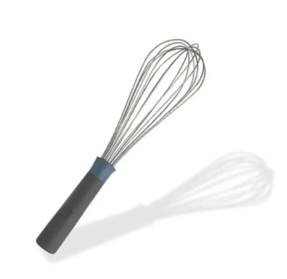 BergHoff Egg Beater Silicone Handle Stainless Steel Whisk Egg & Milk Beater