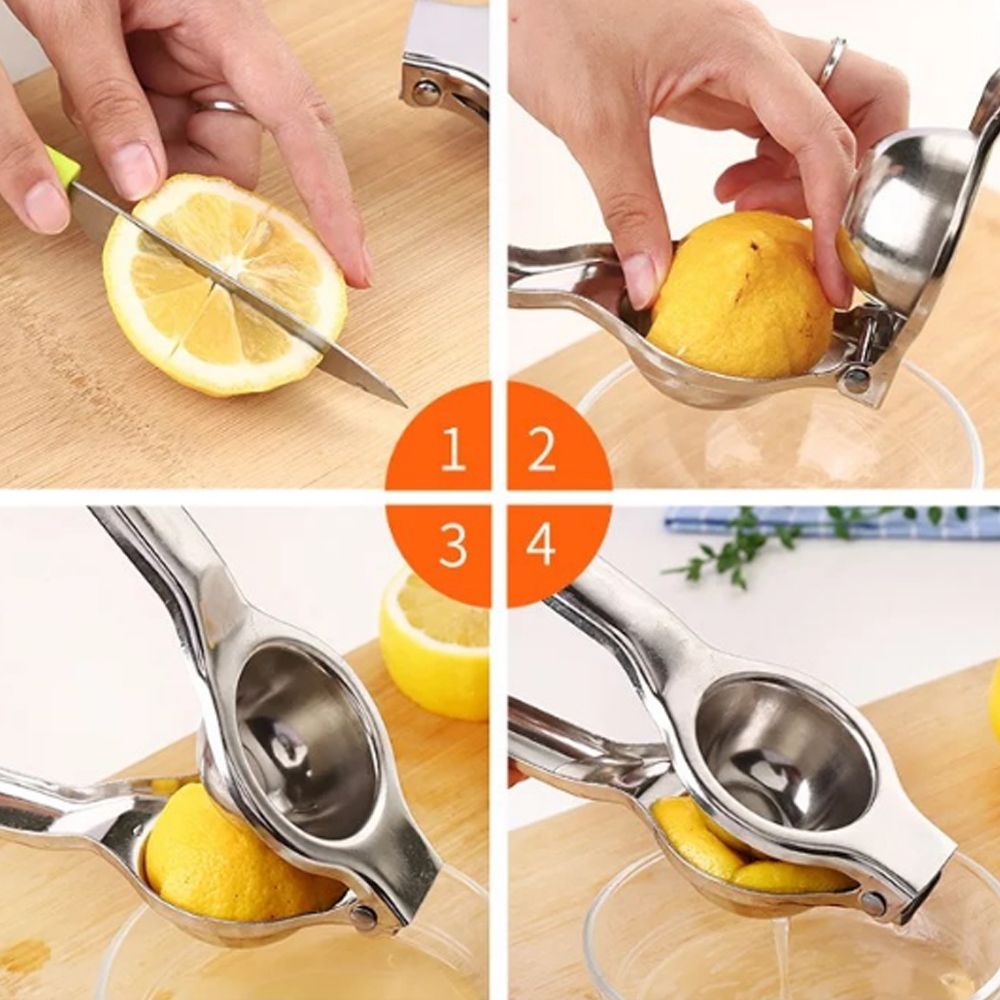 Stainless steel citrus juicer manual citrus juicer kitchen tools orange queezer juice fruit press