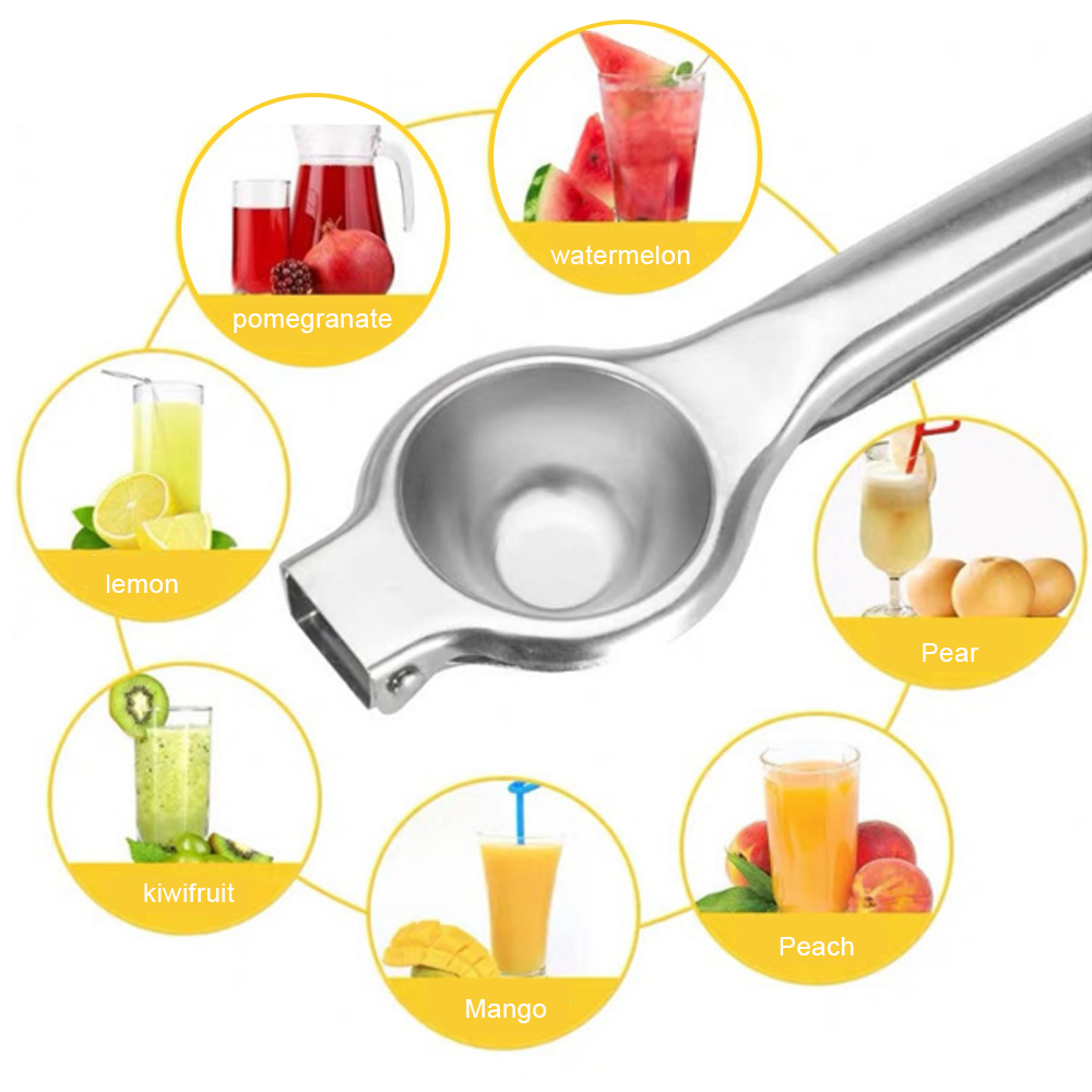 Stainless steel citrus juicer manual citrus juicer kitchen tools orange queezer juice fruit press