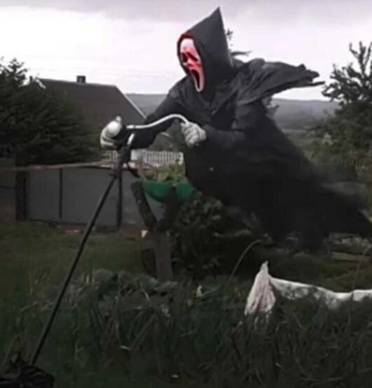Scarecrow Screaming Ghost Halloween Scary Hanging Ghostface Scarecrow Grim Reaper Nightmare Witch