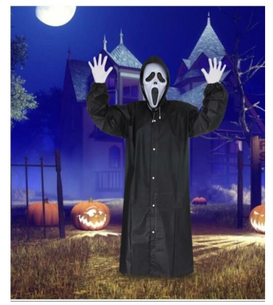 Scarecrow Screaming Ghost Halloween Scary Hanging Ghostface Scarecrow Grim Reaper Nightmare Witch