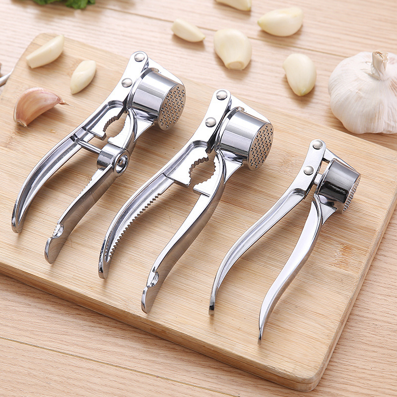 Stainless steel mincer garlic press crusher kitchen cooking ginger juicer masher