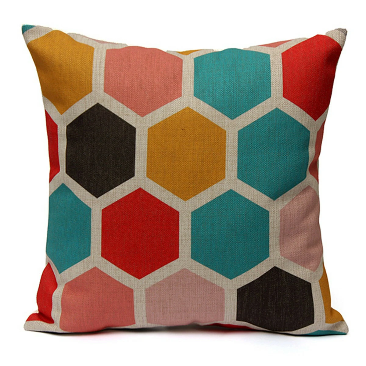 Geometric Abstract Printed Cushion Cover Sofa Bed Pillow Case Pillow Cover