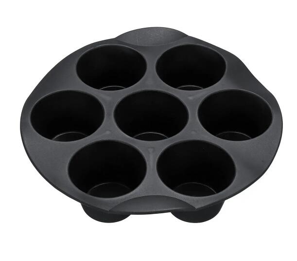 7PCS Air Fryer Accessories Set Chips Baking Basket Pizza Pan Home Kitchen Tool