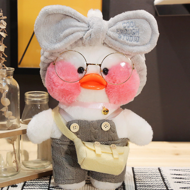 Cafe Mimi Yellow Duck Plush Toy Cute Stuffed Doll Soft Animal Dolls Kids Kawaii Plush Toys Rag Dol