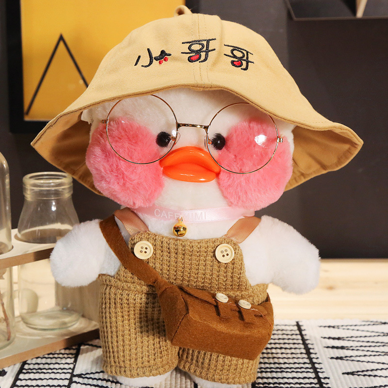 Cafe Mimi Yellow Duck Plush Toy Cute Stuffed Doll Soft Animal Dolls Kids Kawaii Plush Toys Rag Dol