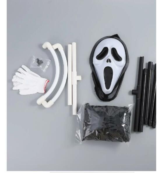 Scarecrow Screaming Ghost Halloween Scary Hanging Ghostface Scarecrow Grim Reaper Nightmare Witch