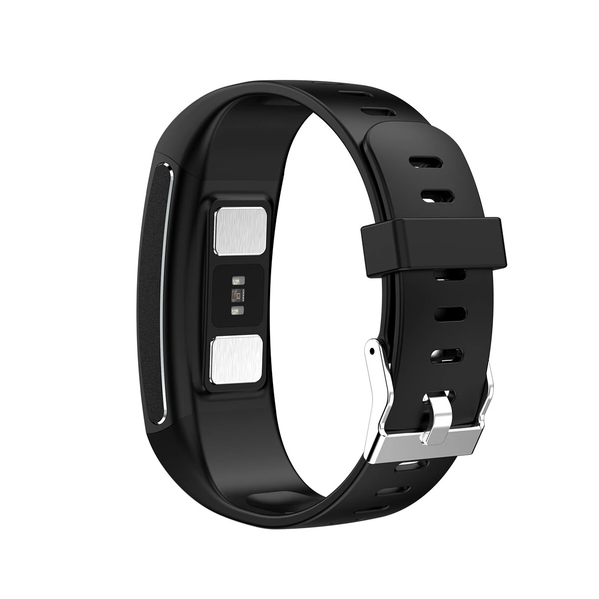 ECG+PPG Heart Rate Blood Pressure Oxygen Monitor IP68 Waterproof USB Charging Smart Watch
