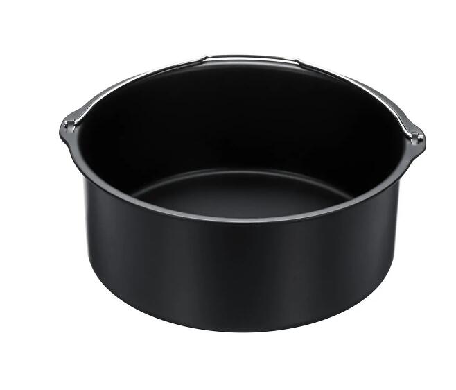 7PCS Air Fryer Accessories Set Chips Baking Basket Pizza Pan Home Kitchen Tool