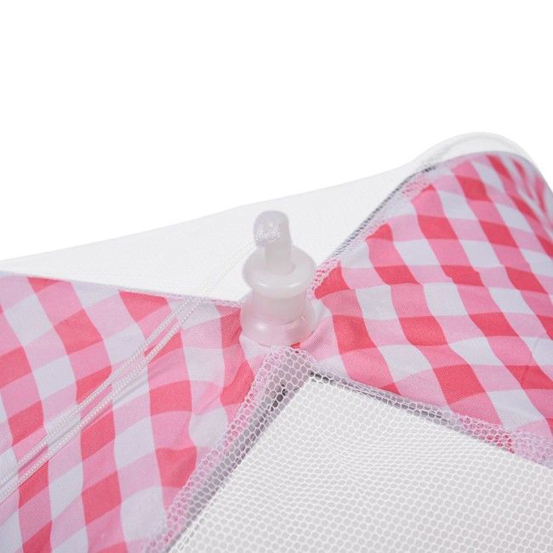 Folded food cover umbrella, transparent mesh food plate, kitchen utensils, dust cover, prevents dirt