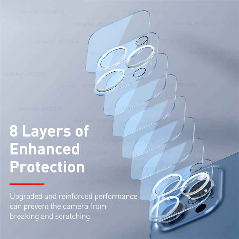 3PCS Rear Camera Lens Protectors Cover For Iphone12 Iphone 13 Pro Max