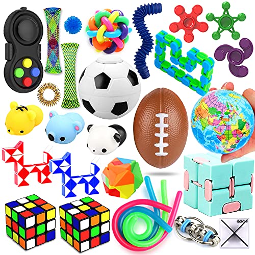 Christmas hand calendar countdown blind box decompression vent set DIY