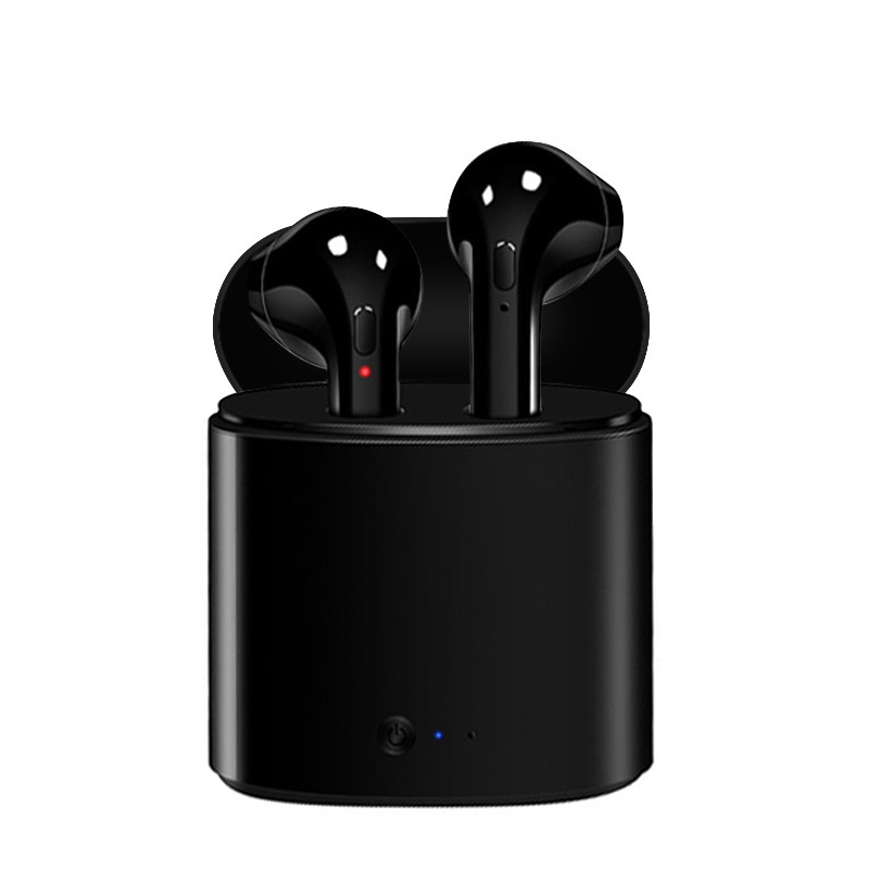 i7s mini 2 tws wireless bluetooth 5.0  matte  handsfree headphones with microphone charging box