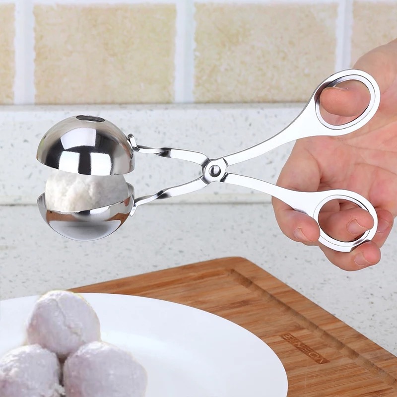 Stainless steel meatball maker clip fish meat ball rice ball maker mold tool kitchen accessories