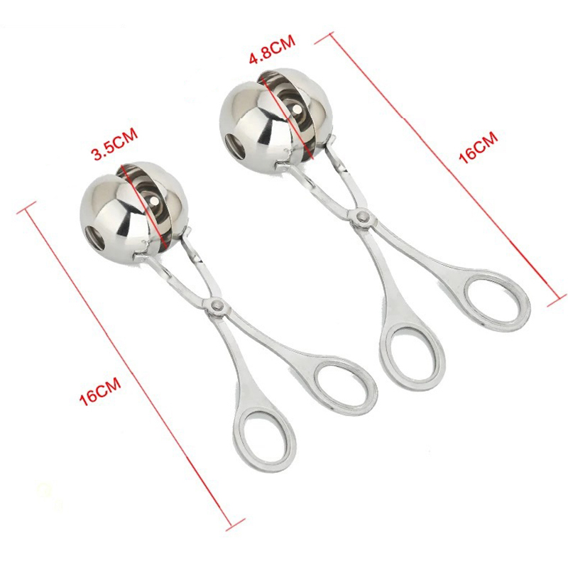 Stainless steel meatball maker clip fish meat ball rice ball maker mold tool kitchen accessories