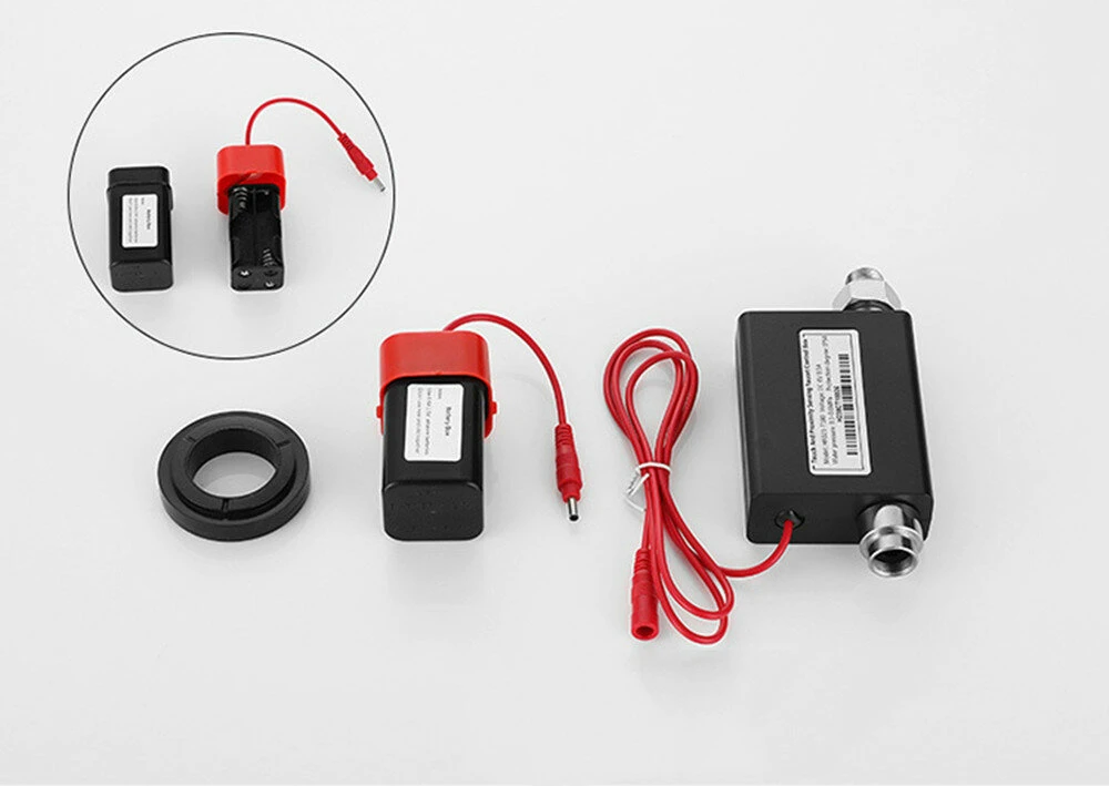 Gold Stainless Steel Kitchen Sink Faucets Mixer Smart Touch Sensor Pull Out Hot Cold Water