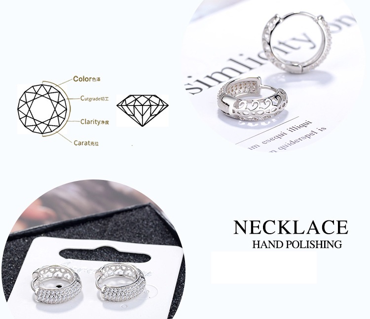 925 sterling silver women's earrings, dazzling, cz zirconia mosaic, women's earring pendants