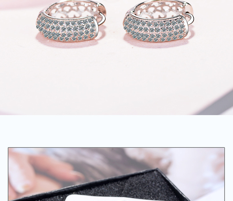 925 sterling silver women's earrings, dazzling, cz zirconia mosaic, women's earring pendants