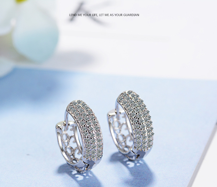 925 sterling silver women's earrings, dazzling, cz zirconia mosaic, women's earring pendants