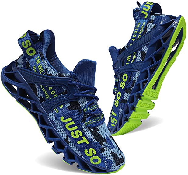 Mens Athletic Walking Blade Running Tennis Shoes Fashion Sneakers