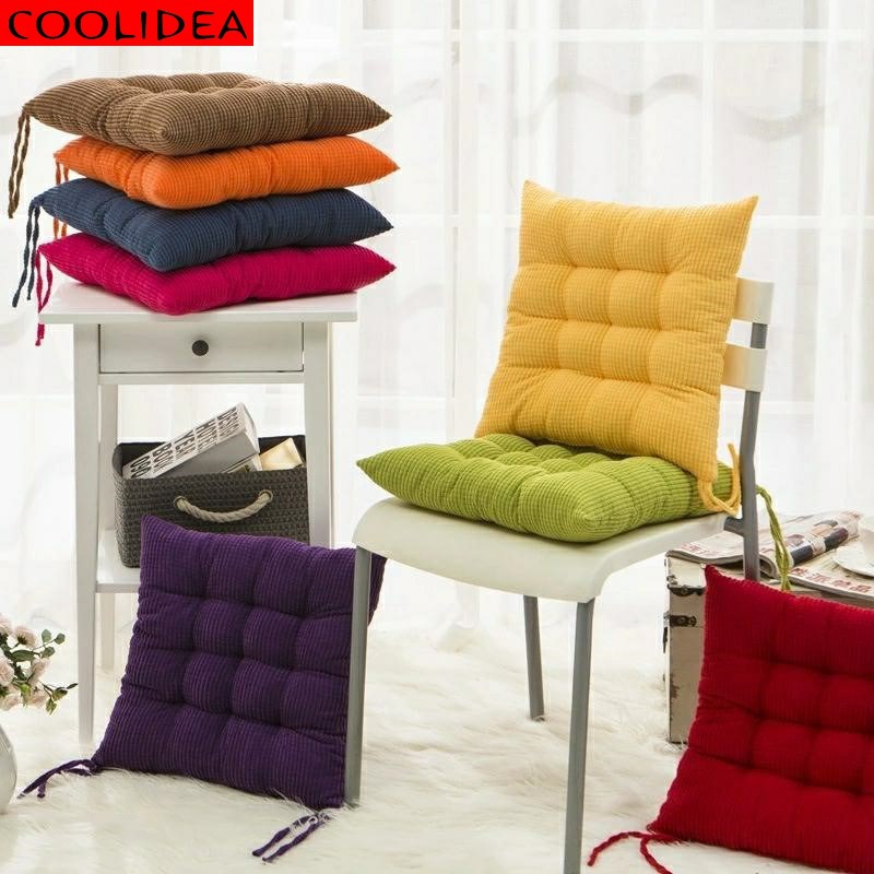 Seat Cushion Square  Dining Chair Mat Buttocks Pillow Chair Car Sofa Soft Seat Pad Home Office