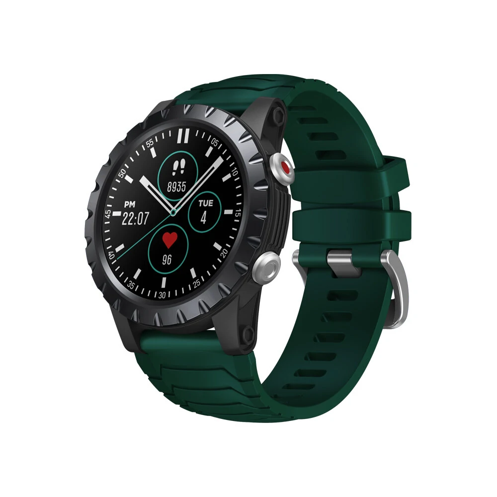 HR SpO2 VO2Max Monitor 120 Sports Modes 25 Days Standby 5ATM Waterproof Outdoor Smart Watch