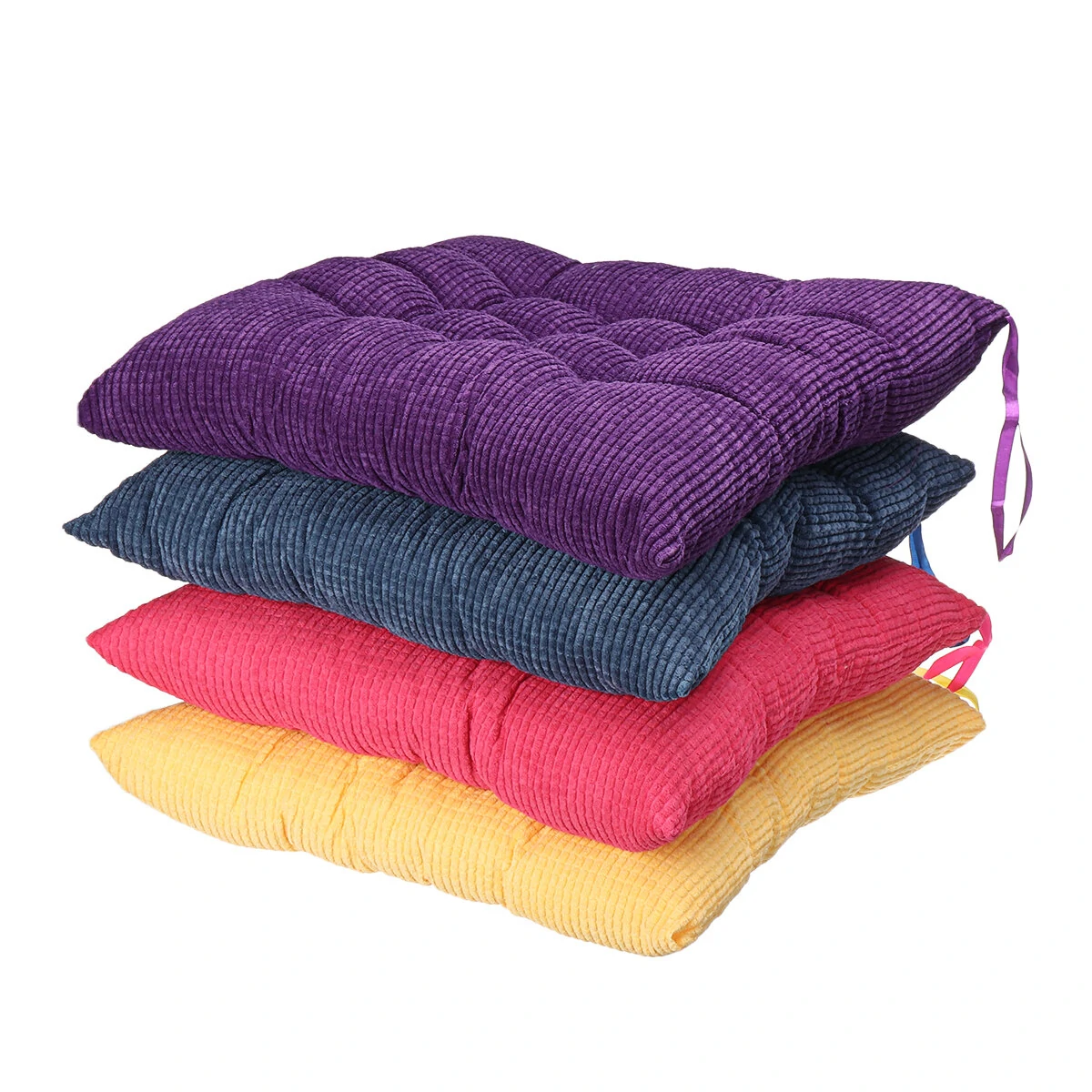 Seat Cushion Square  Dining Chair Mat Buttocks Pillow Chair Car Sofa Soft Seat Pad Home Office