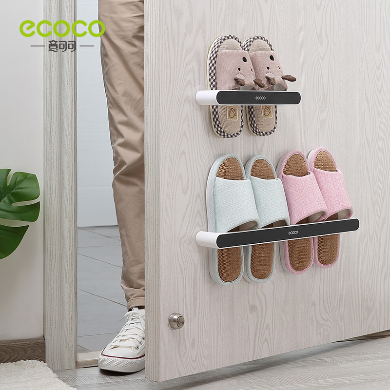 Ecoco wall slippers, shoe rack for organizing bathrooms and other environments, bathroom accessories