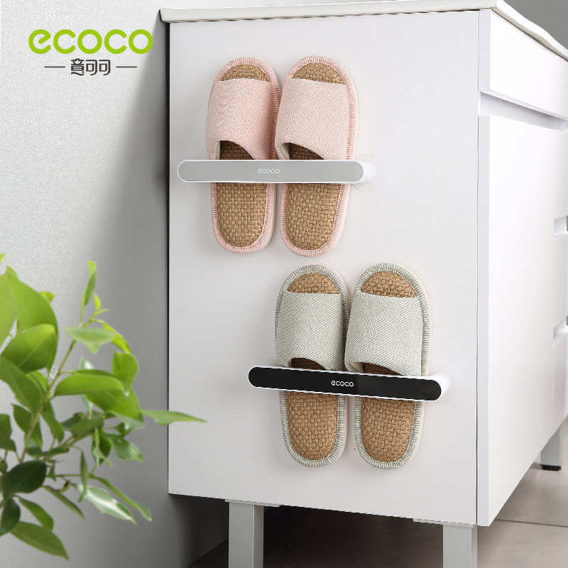 Ecoco wall slippers, shoe rack for organizing bathrooms and other environments, bathroom accessories