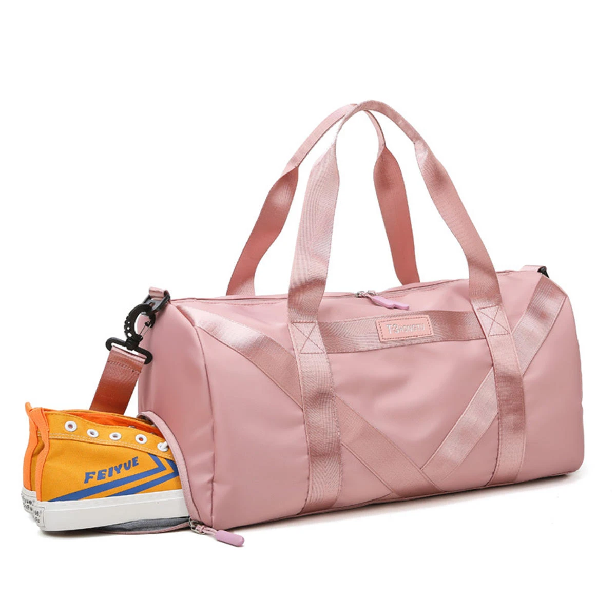 Waterproof Dry Wet Separation Fitness Yoga Bag Sports Gym Handbag Duffle Shoulder Bag