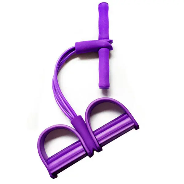 Yoga Pull Rope Resistance Bands Abdominal Spring Exerciser Sport Fitness Crunches Rope