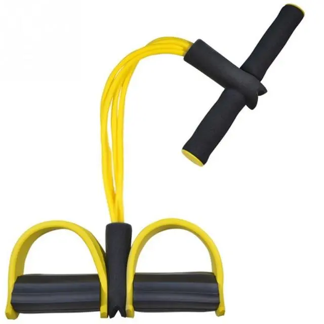 Yoga Pull Rope Resistance Bands Abdominal Spring Exerciser Sport Fitness Crunches Rope