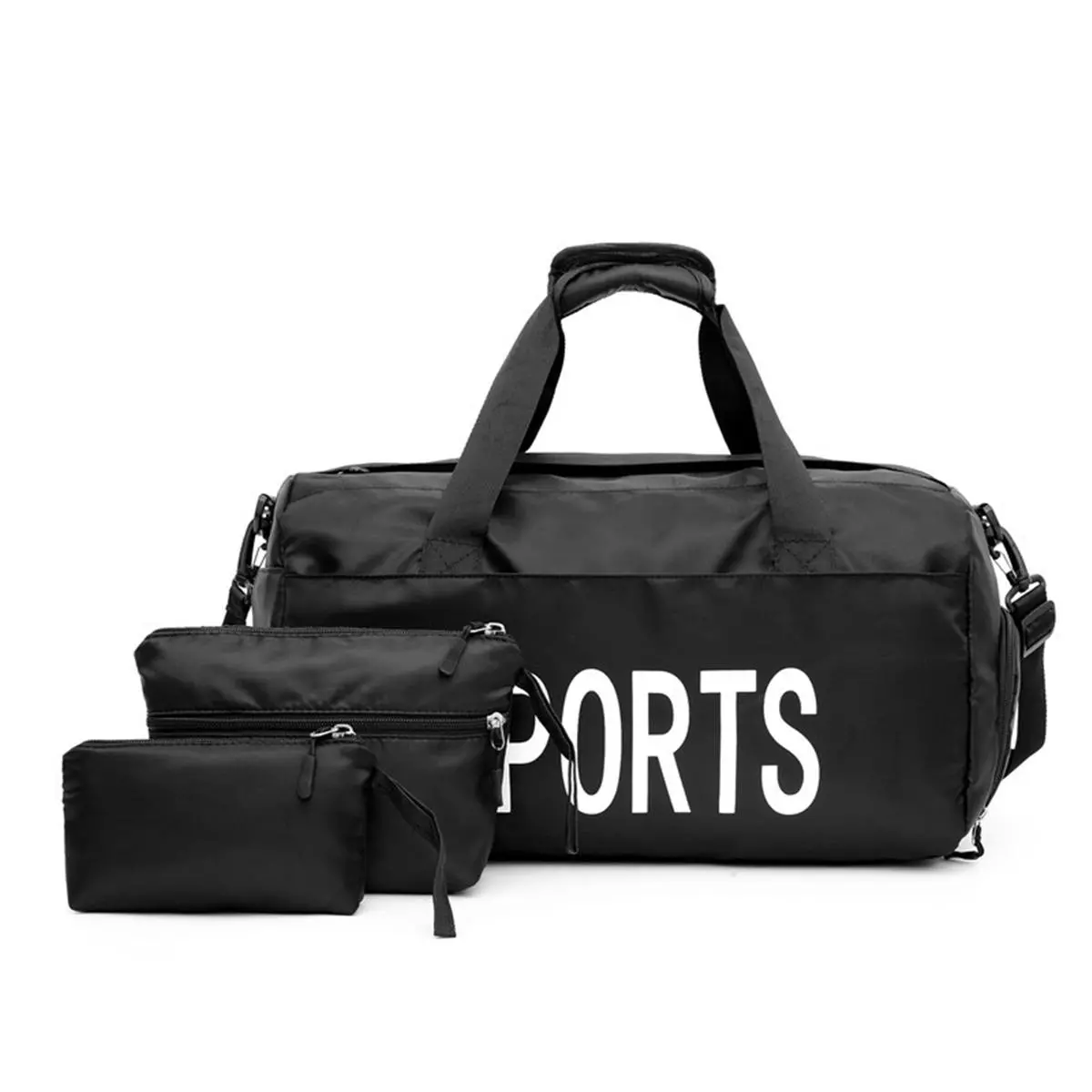 Waterproof Oxford Cloth Shoulder Bag Wet-dry Seperation Shoes Bag Fitness Yoga Handbag Travel