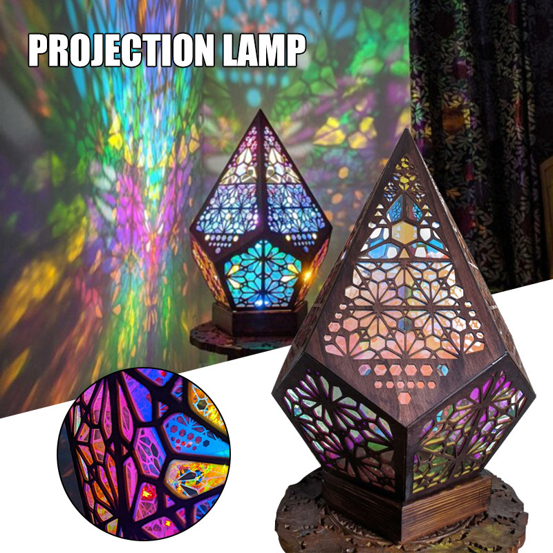 Bohemian projection lamp color polar starry sky creative fun holiday Christmas gift Halloween